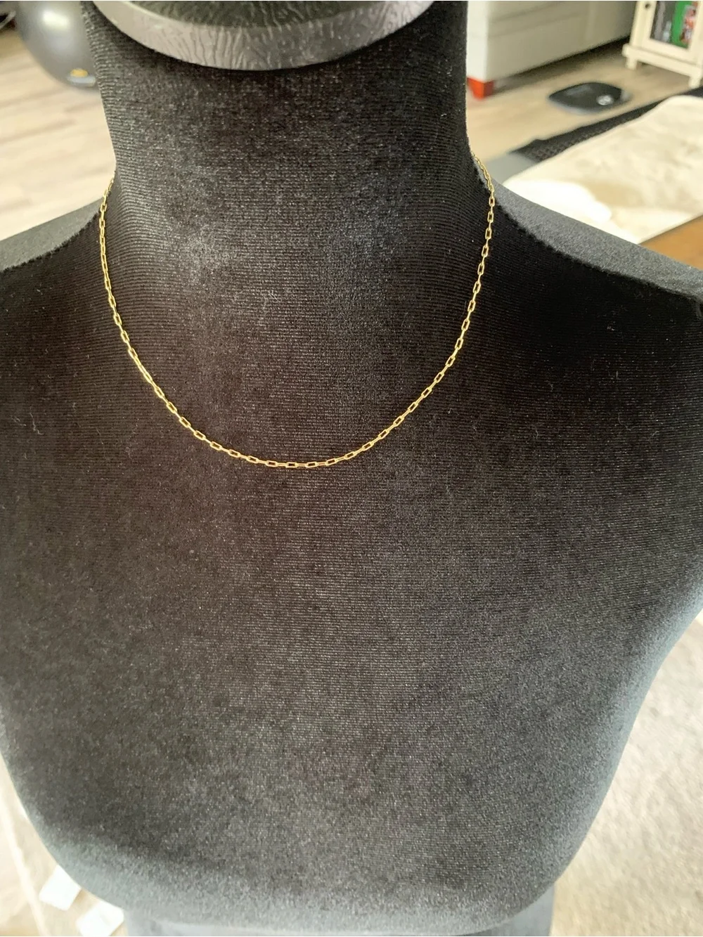 ✨2 for $30 NWOT 18K gold layered/bonded 1.7mm Italia Forzatina 16 inch chain